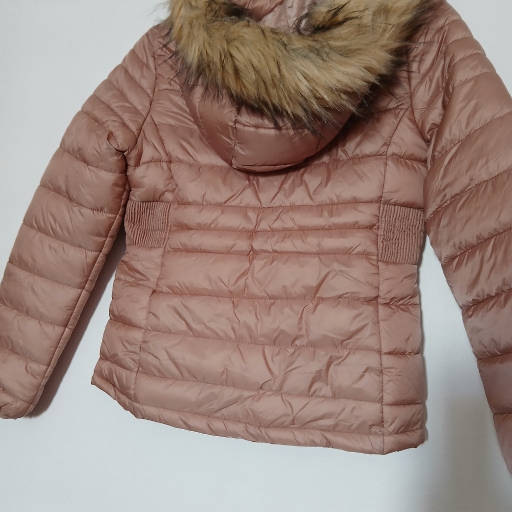 Polu Wonderful  Women's Tan Puffer Jacket Size S - Picture 7 of 16